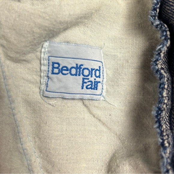 Bedford Fair • Vintage • Denim • Acid Wash • Blue • Medium • Skirt - Picture 8 of 8